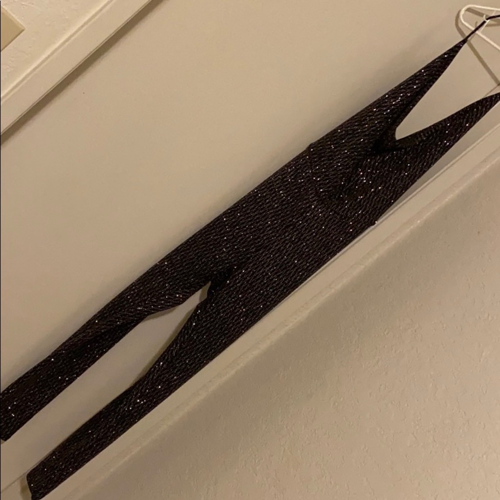 Black sparkle jumpsuit